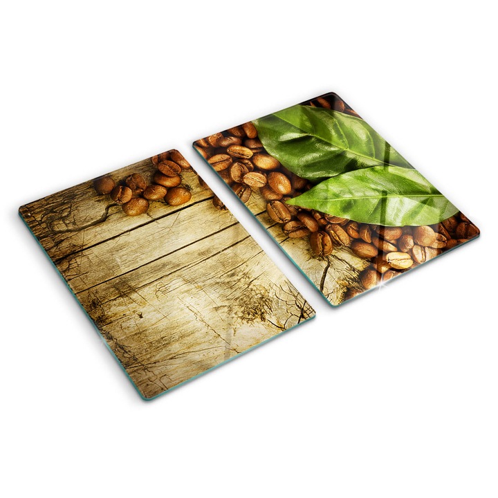 Tocatoare de bucatarie, Tulup, Frunza de dafin de cafea, Verde, 2x40x52 cm, 010010520020000000804