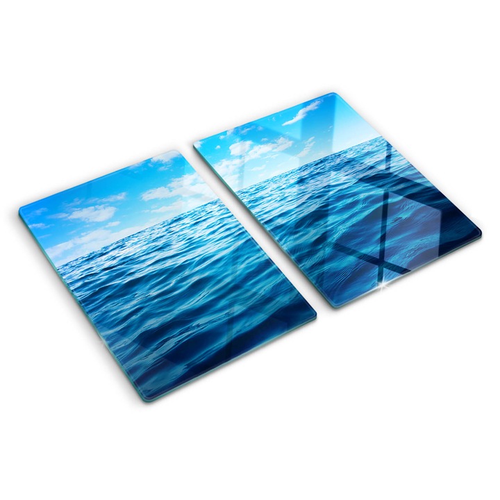 Tocatoare de bucatarie, Tulup, Apa de mare, Albastru, 2x40x52 cm, 010010520020000007214