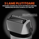 Aparat de Ras si Barbierit Electric, Profesional, HOTTLE®, Motor 9000 RPM, Shaver cu 3 Lame Flotante, Type-C, Afisaj LCD, Autonomie 90 Min, Aparat Ras cu Utilizare Umed si Uscat, Wet & Dry, IPX7, Shaver Electric, Cap Magnetic, Aparat Ras Argintiu