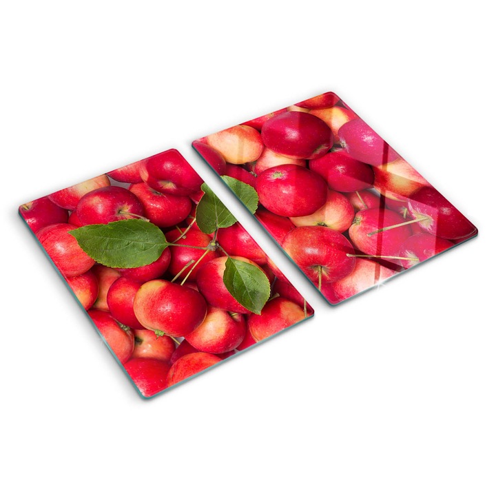 Tocatoare de bucatarie, Tulup, Mere rosii, Rosu, 2x40x52 cm, 010010520020000007138