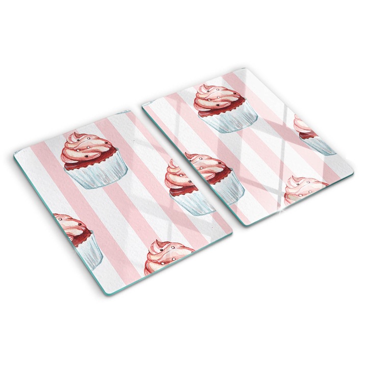 Tocatoare de bucatarie, Tulup, Briose, Roz, 2x40x52 cm, 010010520020000007169