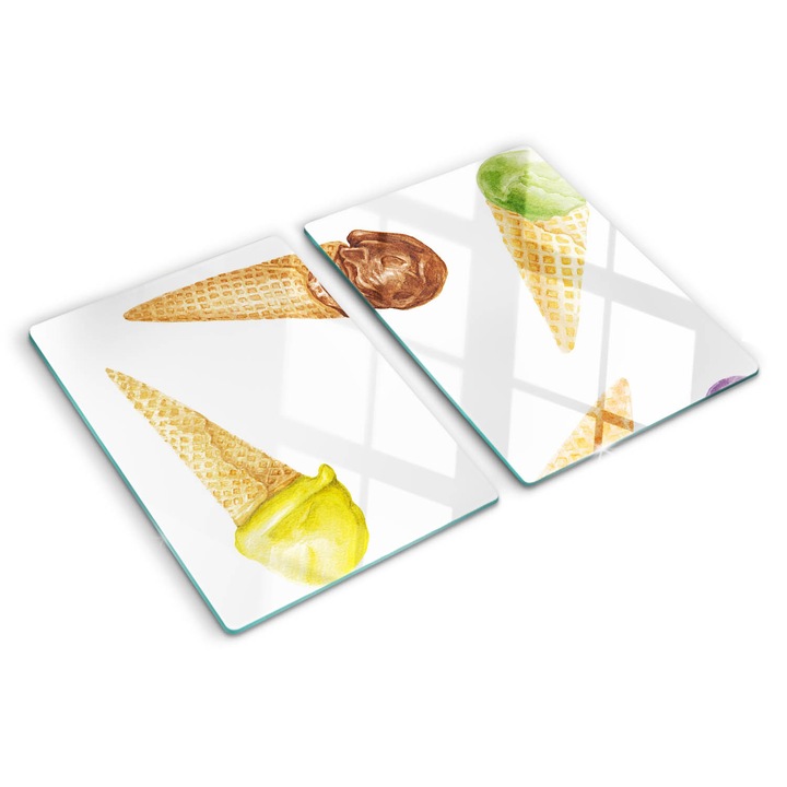 Tocatoare de bucatarie, Tulup, Gheata, Multicolor, 2x40x52 cm, 010010520020000007159