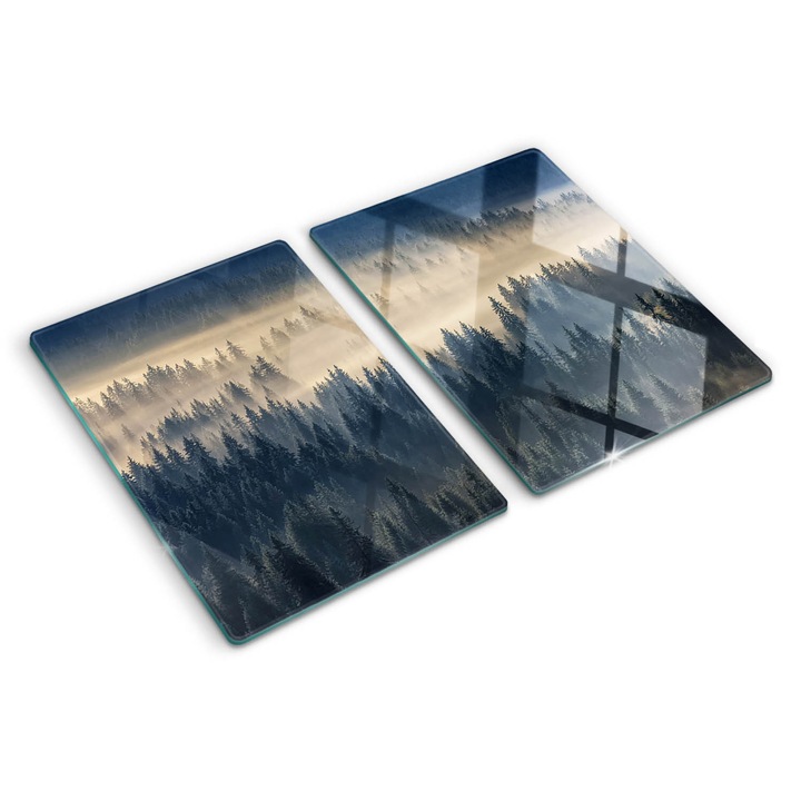 Tocatoare de bucatarie, Tulup, Padurea cetoasa, Gri, 2x40x52 cm, 010010520020000007325