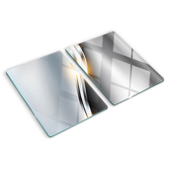 Tocatoare de bucatarie, Tulup, Textura, Argintiu, 2x40x52 cm, 010010520020000005489