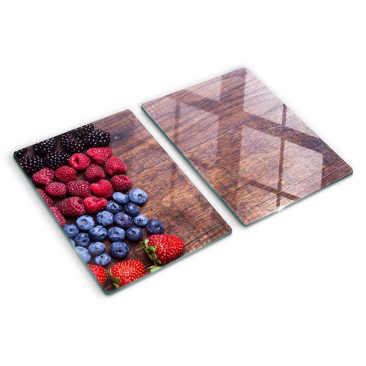 Tocatoare de bucatarie, Tulup, Fructe de padure, Multicolor, 2x40x52 cm, 010010520020000007129