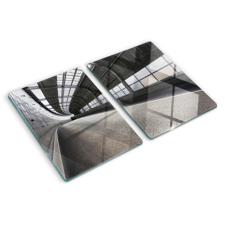 Tocatoare de bucatarie, Tulup, Drum in tunel, Gri, 2x40x52 cm, 010010520020000008264