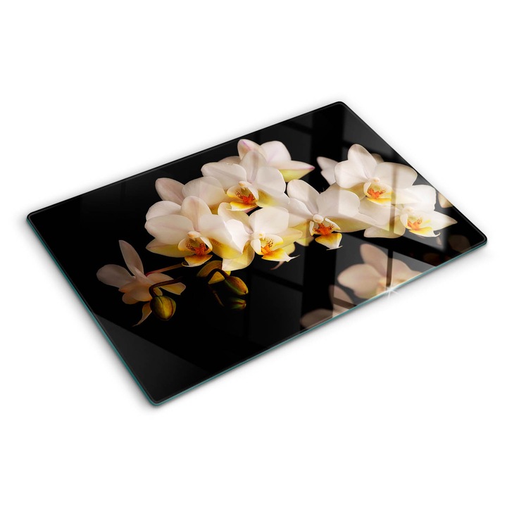 Tocatoare de bucatarie, Tulup, Orhidee, Alb, 80x52 cm, 010010520060000006552