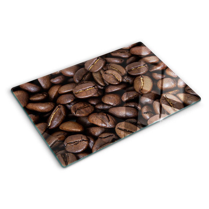 Tocatoare de bucatarie, Tulup, Boabe de cafea, Maro, 80x52 cm, 010010520060000007120