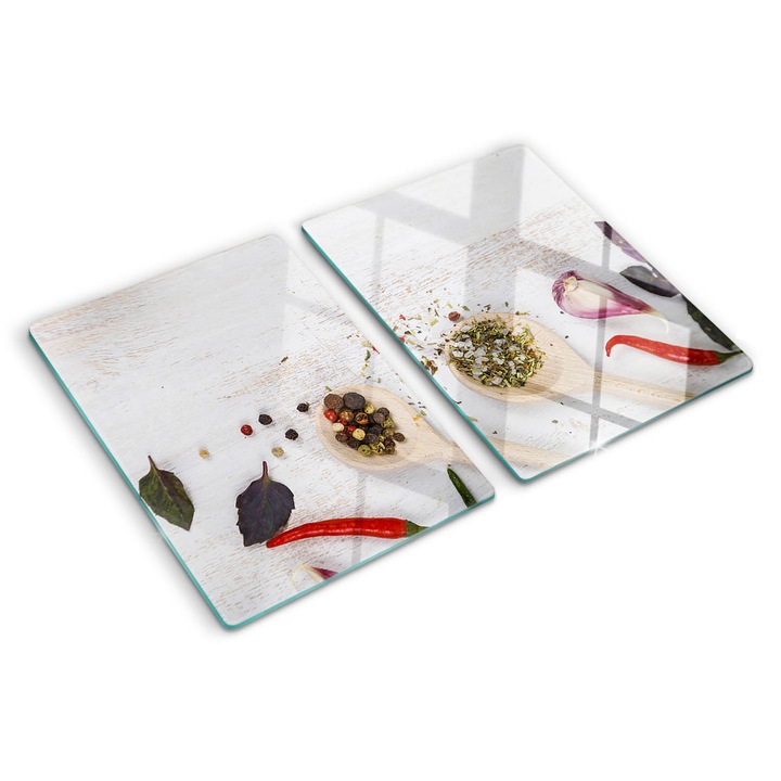 Tocatoare de bucatarie, Tulup, Legume si condimente, Bej, 2x40x52 cm, 010010520020000006859