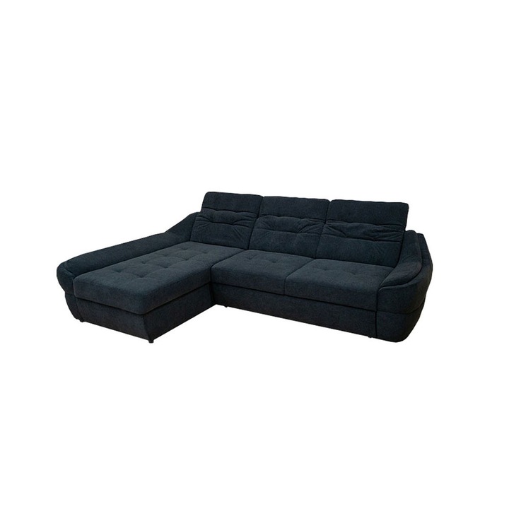 Coltar Extensibil Space Gri - Vega 70 Stanga, 270 x 190 x 86 cm
