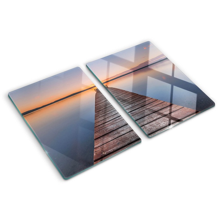 Tocatoare de bucatarie, Tulup, Pier de lemn, Maro, 2x40x52 cm, 010010520020000007215