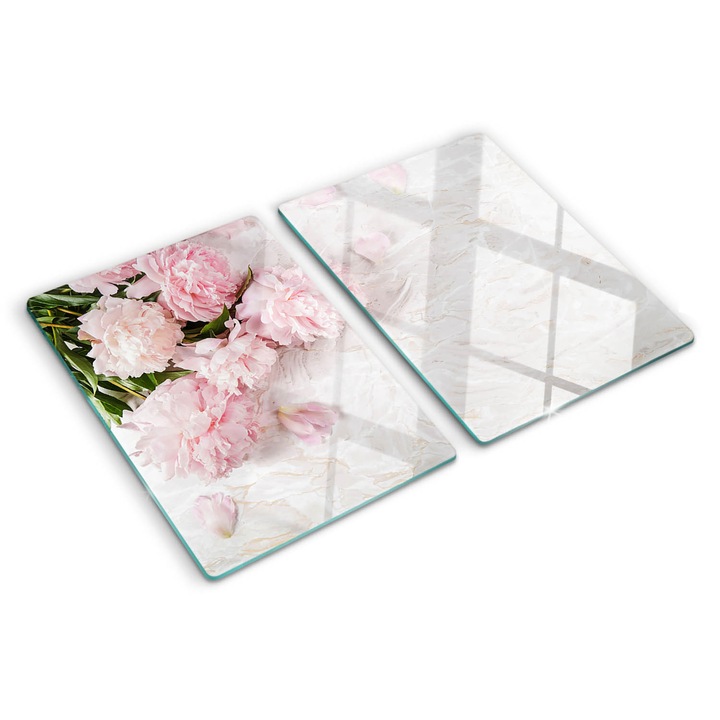 Tocatoare de bucatarie, Tulup, Bujori, Roz, 2x40x52 cm, 010010520020000006538