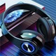 Безжични геймърски слушалки с RGB LED светлини, двоен режим Bluetooth/кабел (3,5 мм жак), Hi-Fi стерео звук със силен бас, вграден микрофон, сгъваеми, за компютър, лаптоп, телефон, за възрастни и деца, черни