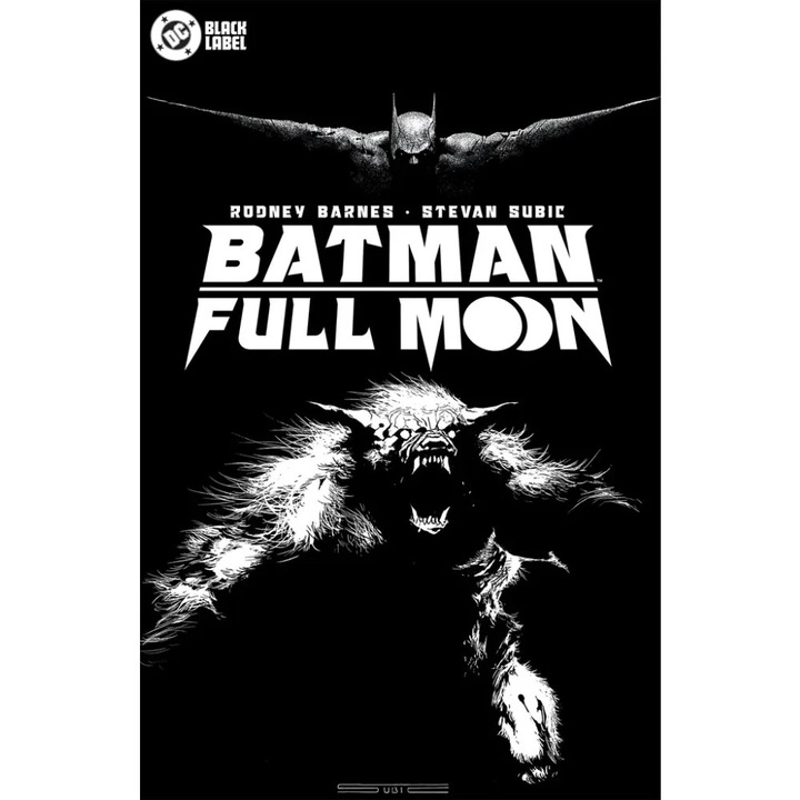 Képregény Batman, Full Moon, HC, Szerző Rodney Barnes