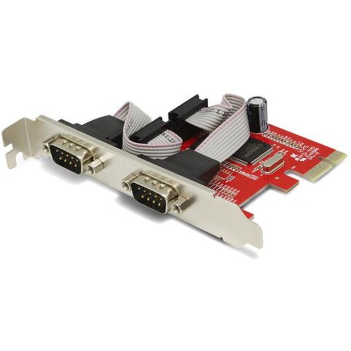 Контролер PCI Express 2x RS-232 Unitek