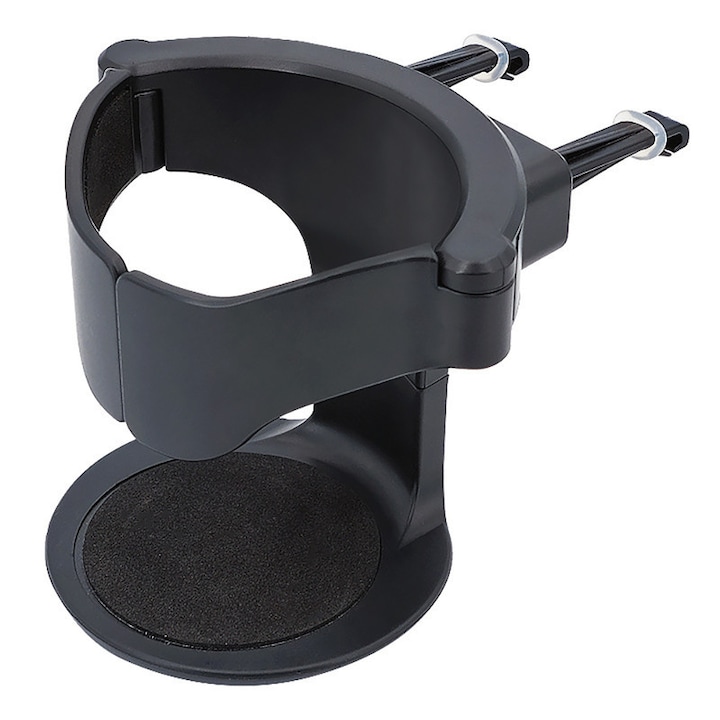 Suport auto pentru pahare, negru, 1kg, 15x10x8cm
