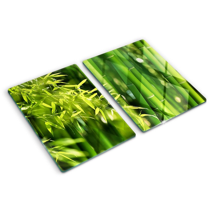 Tocatoare de bucatarie, Tulup, Bambus, Verde, 2x40x52 cm, 010010520020000001418