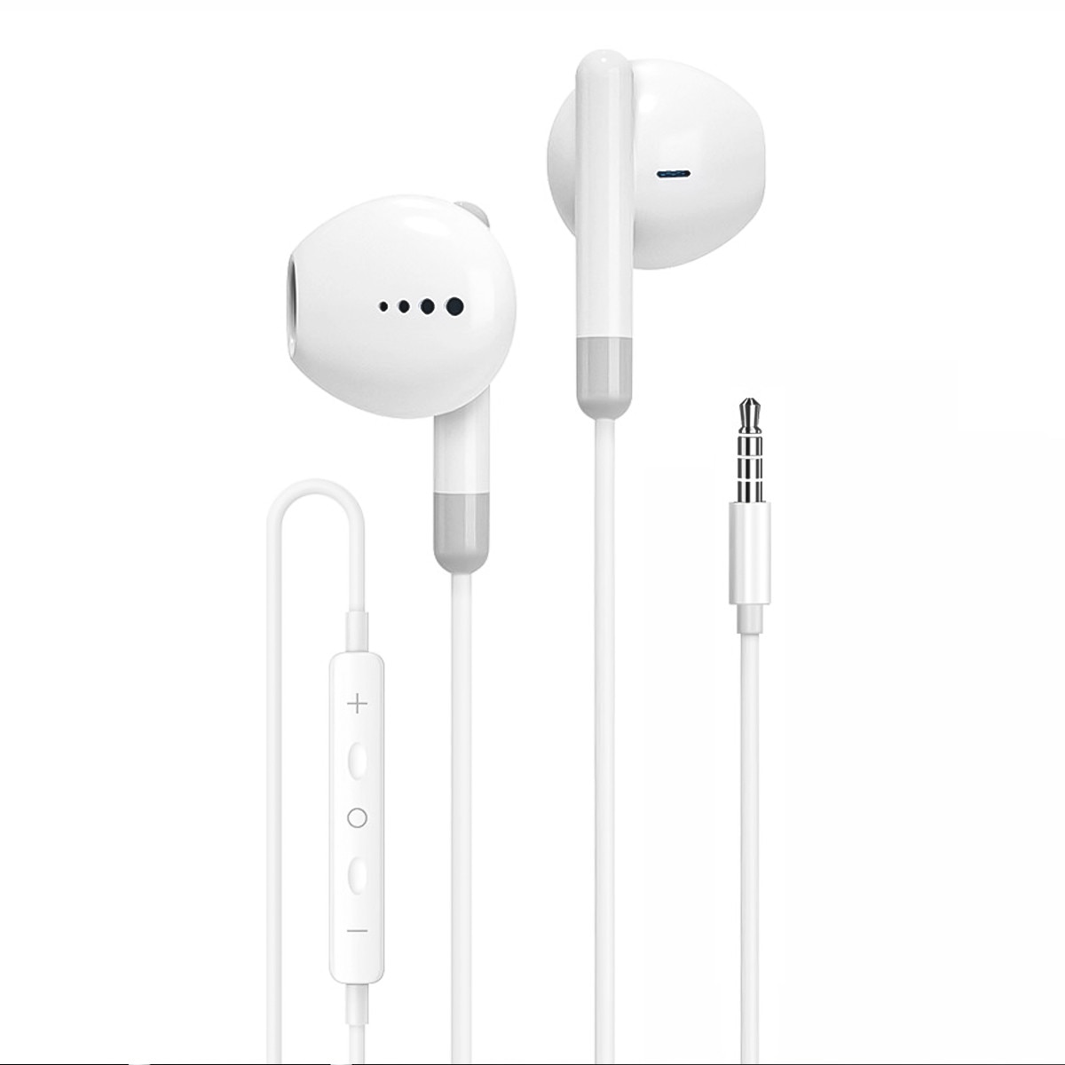 Casti cu fir SuooTci, in-ear, control multifunctional, calitate audio excelenta, jack de 3.5mm