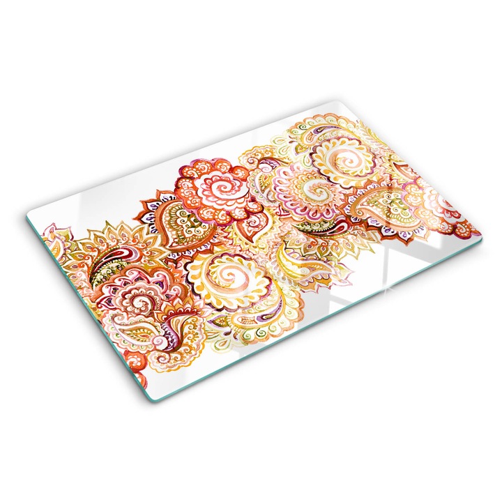 Tocatoare de bucatarie, Tulup, Decoratiuni, Portocaliu, 80x52 cm, 010010520060000006136