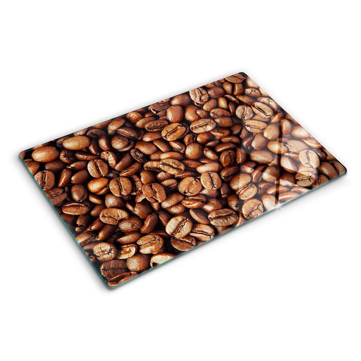 Tocatoare de bucatarie, Tulup, Boabe de cafea, Maro, 80x52 cm, 010010520060000007030