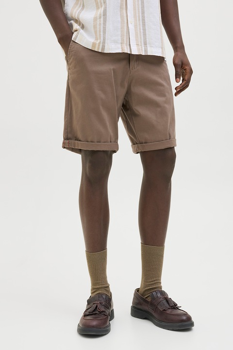 Jack & Jones, Bermude chino regular fit Bowie, Maro camel