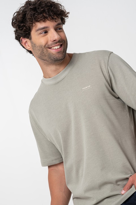 Jack & Jones, Hátul mintás póló, Szürke