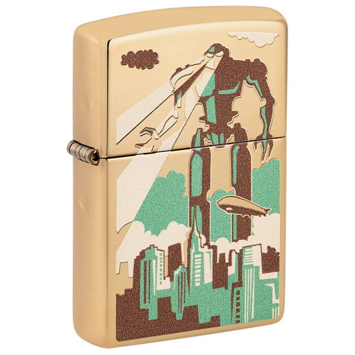 Bricheta Zippo cu design urban 60007023