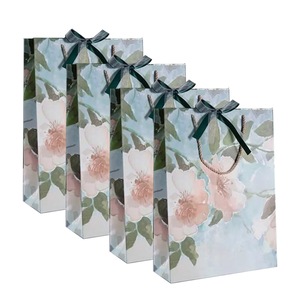 Set 4 Ingrosire Pungi Cadou din Hartie ,Punga 'La Multi Ani' pentru Petreceri,Pungi pentru imbracaminte,Pungi pentru Zile de Nastere ale Copiilor,32x25x10cm