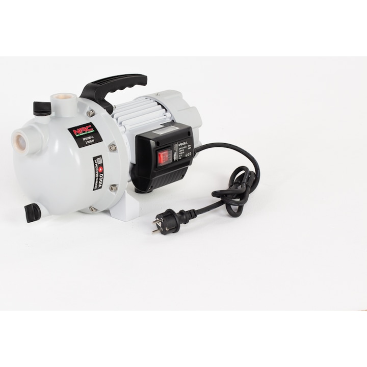 Pompa apă NAC 1000W, 4500l/h, 45m înălțime maximă, 1", 8kg