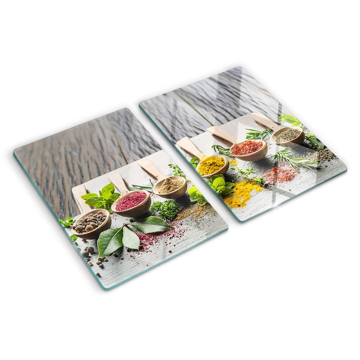 Tocatoare de bucatarie, Tulup, Condimente colorate, Multicolor, 2x40x52 cm, 010010520020000006846