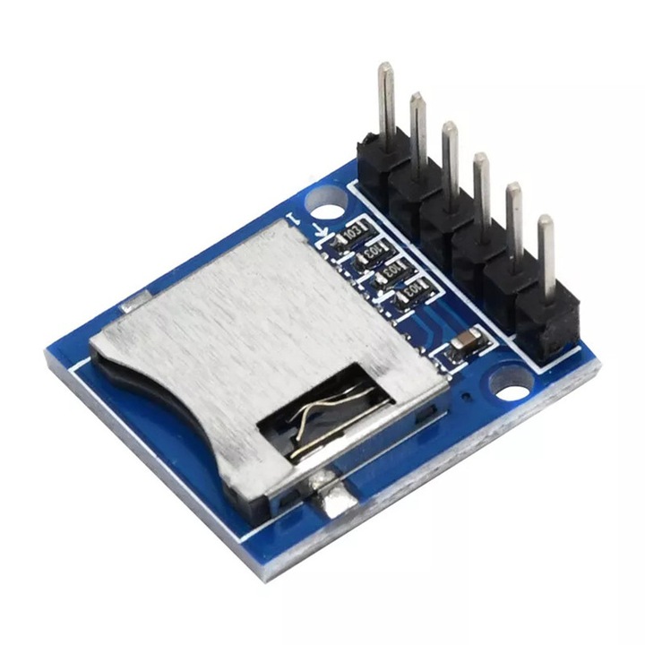 Modul micro SD card pentru Arduino, interfata SPI, 48x31 mm