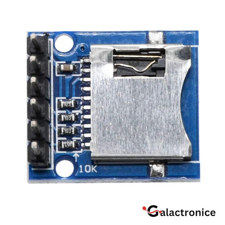 Modul micro SD card pentru Arduino, interfata SPI, 48x31 mm