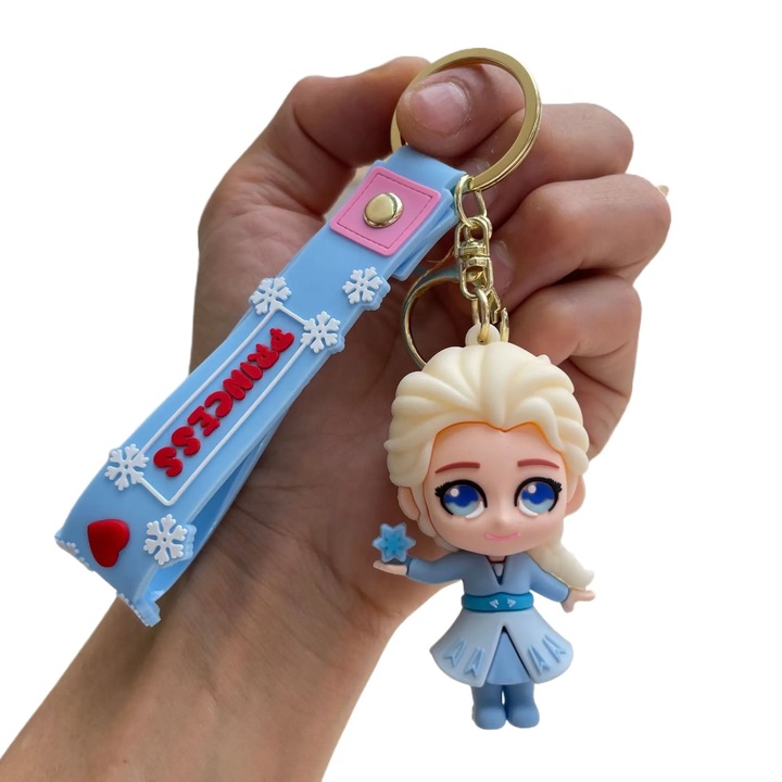 Rajzfilm kulcstartó medál, OEM, Kulcsok, hátizsákok, autók stb. díszítésére használható, aranyos függő dekorációként, több színben