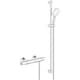 Baterie dus Grohe Grohtherm 1000 34824005, aparenta, termostat, set dus, crom