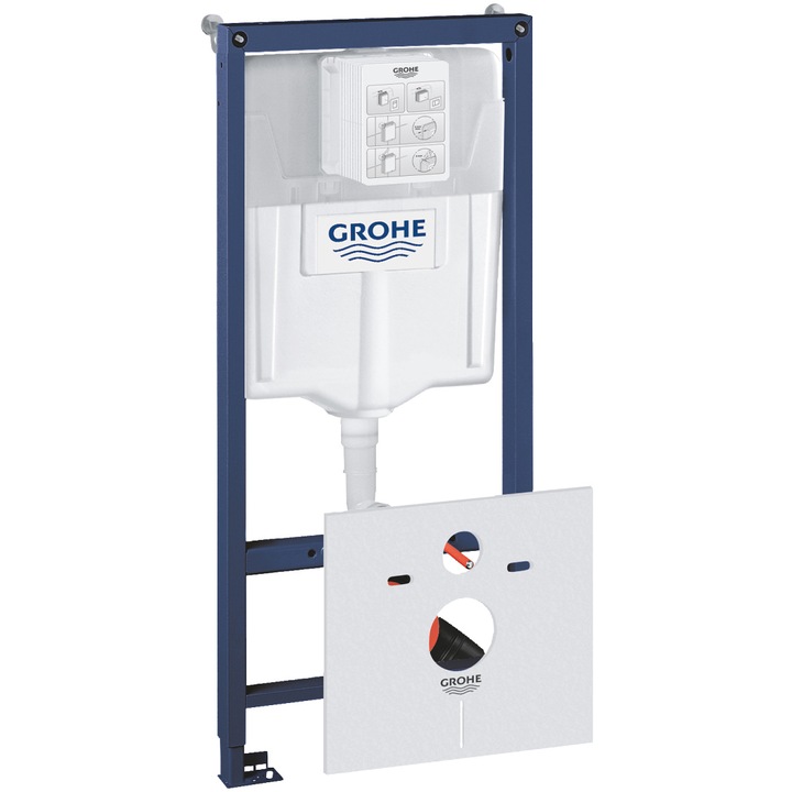 Cadru WC 3in1 Grohe Rapid SL 38539001, incastrat, izolatie fonica, suporturi, otel