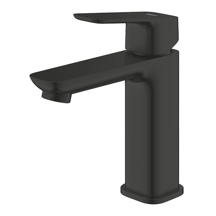 Baterie lavoar Grohe Cubeo 1017552430, M, monocomanda, mat, negru