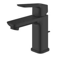 Baterie lavoar Grohe Cubeo 1016942430, S, monocomanda, ventil, mat, negru
