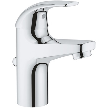 Baterie lavoar Grohe BauCurve 32805000, S, monocomanda, ventil, crom