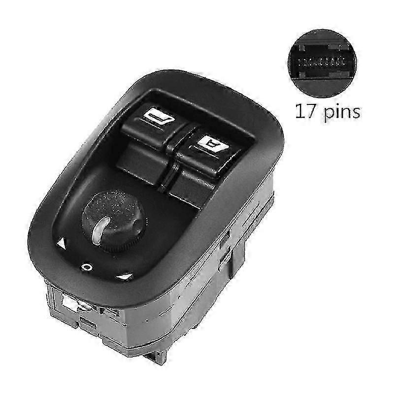Buton comutator electric geam pentru Peugeot 206, 206 SW, 306