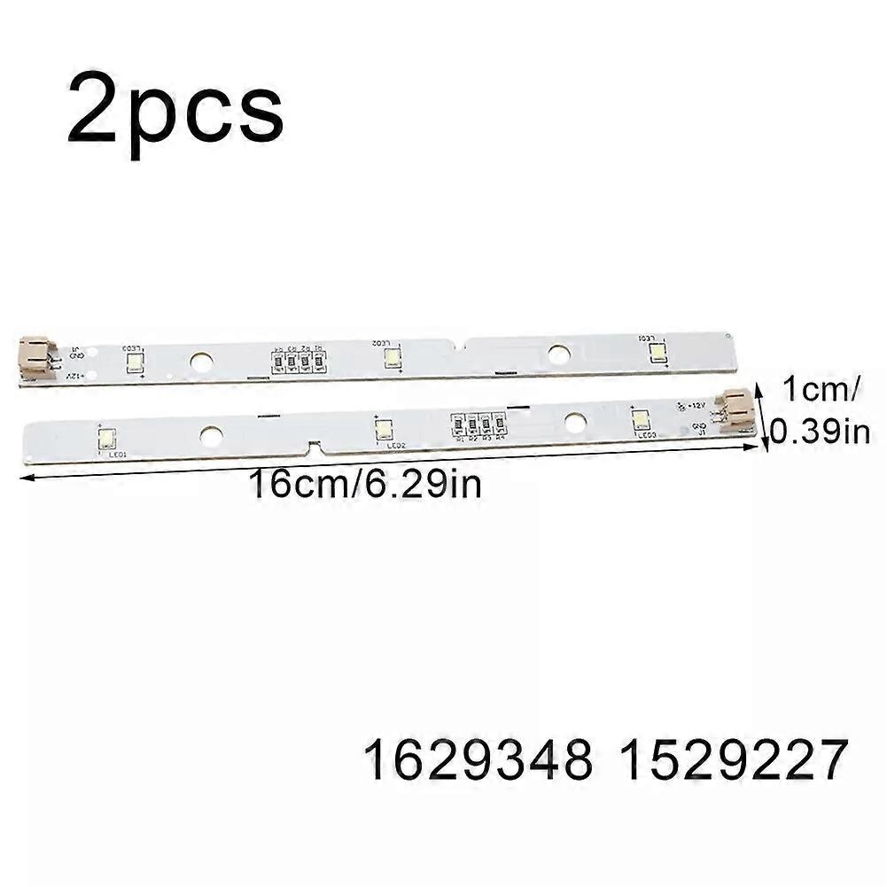 Banda LED pentru frigider, 2 bucati, MDDZ-162A, alb rece, 16x1cm