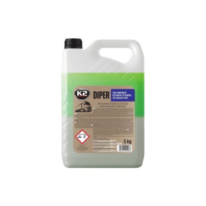 Супер концентрирана активна пяна, K2 DIPER, 5 кг
