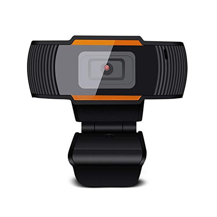 Webkamera 1080P, 110°-ban forgatható, laptophoz és asztali számítógéphez