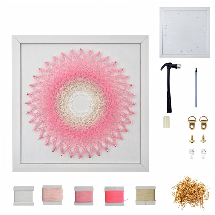 Set 3D DIY, Ata, Pentru incepatori, Multicolor