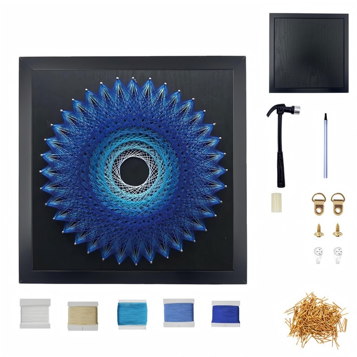 Set 3D DIY, Ata, Pentru incepatori, Multicolor