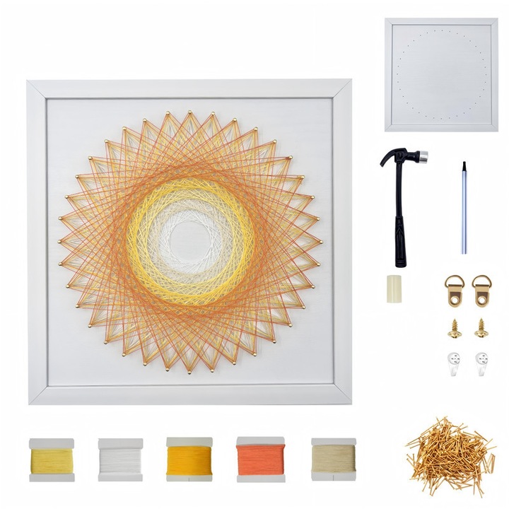 Set 3D DIY, Ata, Pentru incepatori, Multicolor