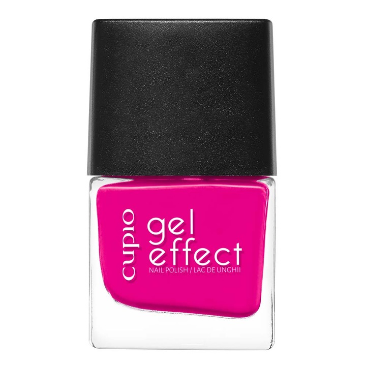 Lac de unghii cu efect de gel Cupio - Neon Blush 10ml