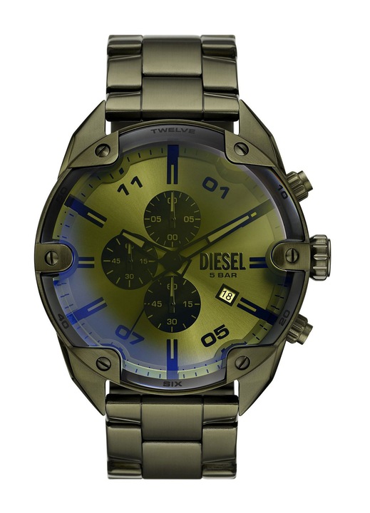 Férfi karóra, Diesel, Kvarc, Zöld