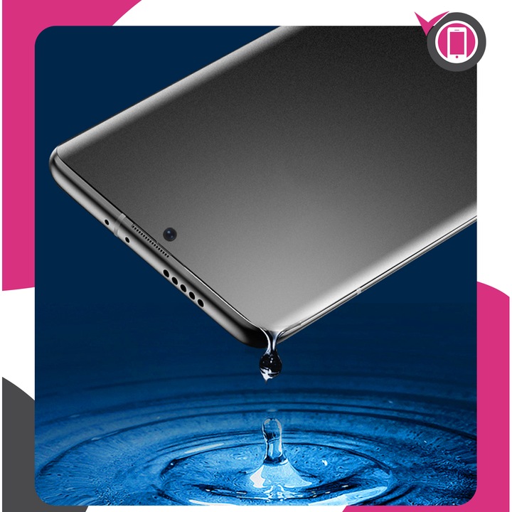 Матов хидрогелов протектор за екран за MOTOROLA MOTO G55 5G, против пръстови отпечатъци, 0.13 мм, монтажен комплект