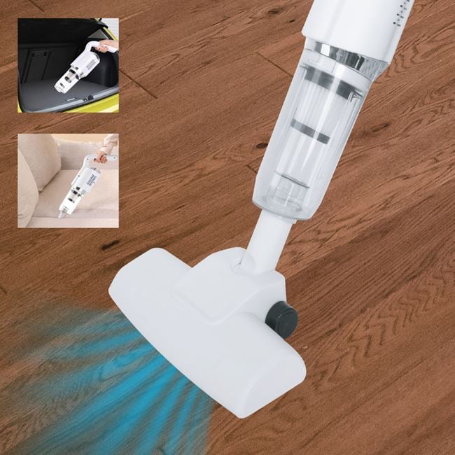Aspirator Electric Vertical & Manual Alb 50W 600ml