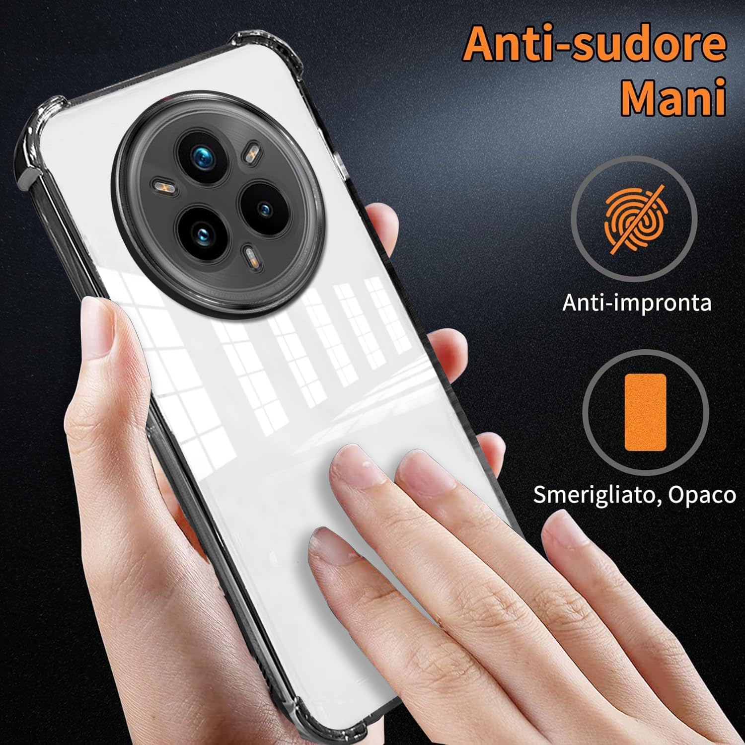 BestCase® Husa Pentru Realme 14 Pro Plus 5G, Anti Shock 1.5MM, Protectie camera si ecran, Transparent